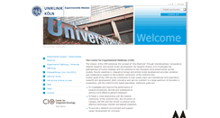 Desktop Screenshot of experimentelle-medizin.uk-koeln.de
