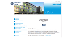 Desktop Screenshot of kiss.uk-koeln.de